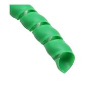 VONCYKI Couvre-câbles en spirale flexible de 2/5/10 mètres, protection de tuyau pour cordons de 8 mm à 40 mm, gaine de câble verte (ID 16 MM_10 MÈTRES)