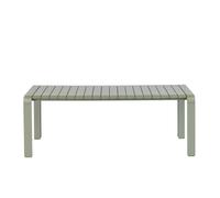 VONDEL - Banc de jardin en aluminium vert L130