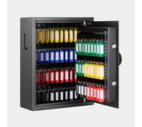 VonHaus Armoire à Clés avec Code - Coffre-Fort Sécurisée - Coffre-Fort Numérique avec Verrouillage à Solénoïde - Jusqu'à 71 Clés - Accès Sécurisé par Clavier et Indicateurs Lumineux