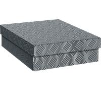 VONL 61560085 - Boîtes d'archives, recy s, Gr. S, 3 pièces, anthracite/blanc