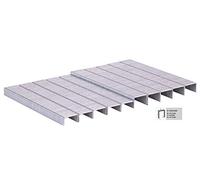 Vonroc Agrafes 6 et 8mm Universelles pour Agrafeuse Électrique - 1000 Clous Universels - Compatibles avec Agrafeuse Cloueuse ET502AC & SG503DC - Clous 6 et 8 mm Parfaits pour des Fixations Discrètes