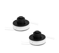 VONROC Bobine de Fil Débroussailleuse 8m (2x4m) x2 - Set Tête de Fil de Rechange Double pour Débroussailleuse GT501DC - 2 Pièces