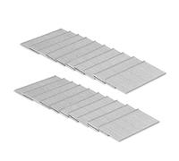 VONROC Clous - 1000 pièces - 25mm - Pour agrafeuses/pistolets à clous électriques - Standard universel - Compatibles avec VONROC SG503DC