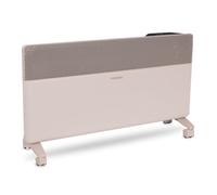 VONROC Convecteur électrique 2000 W beige | Thermostat et commande par application, pour pièces jusqu'à 24 m2, minuteur, montage mural