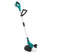 VONROC Débroussailleuse sans Fil 20V - 250mm - pour Pelouse - Inclinaison avec La Lance Télescopique - Système Tap et Go - Doubles Roues Latérales, Travail Ergonomique, Tête Rotative - sans Batterie