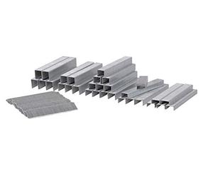 Vonroc Kit de 4000 Agrafes Universelles pour Agrafeuse Électrique - 4000 Clous 6, 8, 10, 12, 14 et 15mm - Compatibles avec Agrafeuse Cloueuse ET502AC & SG503DC - Lot de 4000 Clous Variés