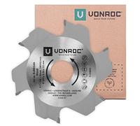 VONROC Lame de Fraiseuse Lamello 100x22mm | Compatible avec VONROC BJ501AC et Fraiseuses Universelles | Découpes Précises pour Lamellos 0, 10, 20