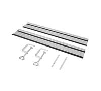 VONROC Lot de Rails de Guidage 2x500mm - Transformez Votre Scie en Outil de Précision - Découpes Droites et Précises - Pour Scies Compactes, Circulaire et Plongeante - 2 Pièces