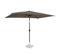 VONROC Parasol de Jardin Extérieur Rapallo 200x300cm - Parasol Rectangulaire Inclinable en Toile Protection Solaire UPF 50+ - Manivelle Anti Retour, Housse de Protection Incluse