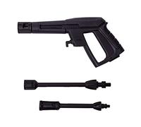 VONROC Pistolet de pulvérisation pour nettoyeur haute pression - lance de rallonge et buse réglable inclus - 60°C et 140 bar max - Pour nettoyeurs haute pression VONROC série V14