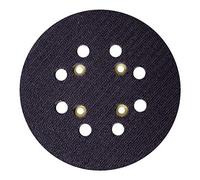 VONROC Plateau de ponçage Ø125mm - Convient à la ponceuse orbitale OS503DC - Fixation adhésive pour papier abrasif