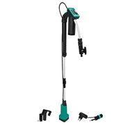 VONROC Pompe à Eau 12V Sans Fil 50W - Débit 1500 l/h - Pompe pour Tonneau de Pluie et Arrosage de Jardin - Batterie et Chargeur Inclus - Protection Fonctionnement à Sec - Raccord Universel