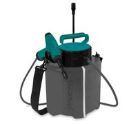 VONROC Pulvérisateur à Pression 5L - Batterie 4V intégrée - Indicateur LED - 2 lances de pulvérisation, Une bandoulière et Un câble de Charge USB Inclus