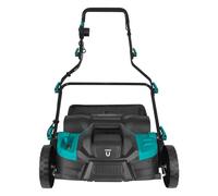 VONROC Scarificateur - Aérateur - 1500W - largeur de coupe 36 cm - 5 réglages : 4 réglages de profondeur de coupe (12/9/6/3 mm) + 1 mode transport (+10mm) - bac de ramassage 45L inclus