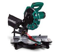 VONROC Scie à Onglet 1700W - Lame Scie Ø 216 mm 40 Dents Montée sur Machine - Idéal pour Fabrication de Meubles llen, Rallonges de Table, Serre-Pièce Inclus - Frein Moteur Électrique Sécurisé