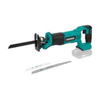 VONROC Scie Alternative 20V Sans Fil - 0-3000/min, Course 25mm - 3 Lames Incluses - Changement Rapide, LED & Softgrip - Coupe Bois, Métal, PVC - Plateforme VPower