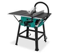 VONROC Scie sur table VONROC 2000W - Ø250mm - Grande table de travail - Angle de coupe réglable : 0° à 45° - Avec technologie Soft Start - Incl. lame 60T et support