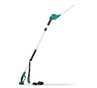 VONROC Taille-haie télescopique sans Fil 20V - Lame inclinable - Perche Extensible 200-260 cm - 2 Batteries 2.0Ah + Chargeur Inclus