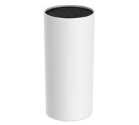 Vonsera Porte Couteau, Bloc Couteaux Cuisine Vides, Universel Range Couteaux de Cuisine avec Lattes Flexibles, sans Couteaux, Blanc