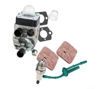 Vootnifig Kit de carburateur pour souffleur de débroussailleuse FS38 FS45 FS55 HS45 BG45 - Remplace C1Q-S66 S68 S111 - Kit de réparation complet avec joints et ampoules