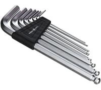 VOREL 56473 Clé hexagonale avec boule set 8pcs 1,5-8 mm CRV