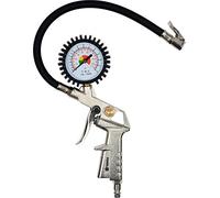VOREL 81650 Pistolet de gonflage de pneus avec manomètre
