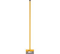 Vorel Grattoir à béton avec manche en métal 75 x 200 mm Longueur du manche : 130 cm Lame en acier à ressort pour aiguiser les chocs