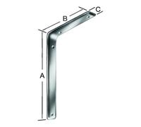 Vormann VORMANN Console L235xP160mm, 3F STA, revêtement plastique Quantité:1