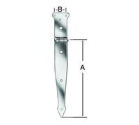 Vormann VORMANN Élingue de chantier lourde, 400 mm acier galvanisé Quantité:1