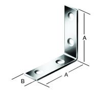 Vormann VORMANN Équerre de chaise 80x80x18mm Acier inoxydable, inox Quantité:1