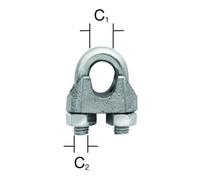 Vormann VORMANN Étrier en acier rond, diamètre 6 mm, acier galvanisé Quantité:1