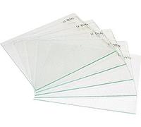 vorsatz Verre 90 x 110 mm incolore pour soudeur Bouclier, Lot de 10