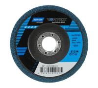 Vortex Norton Disque abrasif à feutre avec support - Vortex Unified Whl - 127x12,7x22,225 Quantité:1