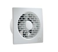 Vortice Ventilateur d'extraction axial Punto Filo MF 100 T LL – 100 mm temporisé 15 W 240 V blanc