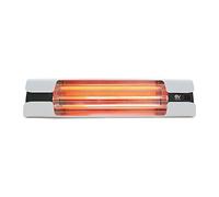Vortice de chauffage mural avec cordon, infrarouge, 600/1200/1800 W, thermologika Design, blanc, 70007 1800W