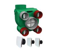 Vortice Kit VMC hygrovariable + accessoires ARIANT HCS + 3 Bouches carrées - VMC et ventilation
