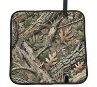 Vortithora Coussin de siège de stade pliable Forest-Tree-Camo-Leaves imperméable et portable Petit tapis de camping pour camping, voyage, sports de plein air événements