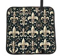 Vortithora Coussin de siège de stade pliable noir et doré - Petit tapis de camping pour camping, voyage, sports de plein air