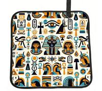 Vortithora Pharaoh-Legacy Coussin de siège de stade pliable imperméable et portable Petit tapis de camping pour camping, voyage, sports de plein air événements