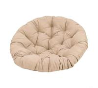 Vortiva Galette de chaise suspendue ronde 60 x 60 cm, coussin ergonomique | Remplissage en polyester doux, soulagement de la pression, taille 60 x 60 cm, convient aux chaises à bascule