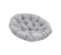 Vortiva Galette de chaise suspendue ronde 60 x 60 cm, coussin ergonomique | Remplissage en polyester doux, soulagement de la pression, taille 60 x 60 cm, convient aux chaises à bascule