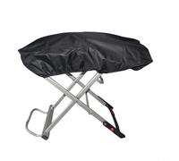 Vortiva Housse de barbecue 420D pour barbecue à gaz Weber 9010001 Traveler | Tissu 420D/600D, coutures renforcées, sangles réglables, cordon de serrage coupe-vent, sac de rangement inclus