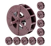 VOSAREA 10 Pièces Roue à Eau en Mouvement, Accessoire Plastique | Décor Jardin, Bassin en Terre Cuite ou Pot Céramique, Pièce de Rechange pour Aquarium, Effet Rotatif