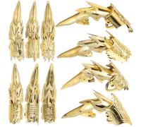 VOSAREA 10pcs Doigtier Dragon Halloween en PP Chic et Confortable à Porter, Accessoire de Costume pour Fêtes Déguisées et Décoration de Mains Mystérieuse