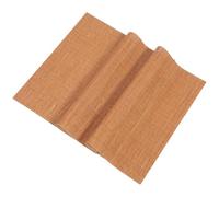 VOSAREA Dessus de Table en Bambou Tressé Thé, Nappe à Thé Imperméable et Facile à Nettoyer, Chemin de Table Chic pour Décoration Intérieure