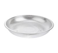 VOSAREA Égouttoir Cuisine en Acier Inoxydable Argenté, Plateau Multifonctionnel Empilable pour Fruits et Petits Pains Vapeur, Conserve Nutriments