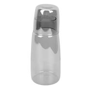 VOSAREA Ensemble de Verre Transparent en Verre 750ml Bouche Épaissie et Haute Transparence, Kit Tasse et Bouteille Design Créatif pour Boire de L'eau à Domicile