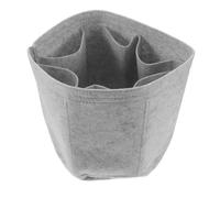 VOSAREA Insert Rond en Feutre pour Trousse de Maquillage à Compartiments | Doublure Intérieure pour Paquet Seau, Base Renforcée Stable, Rangement Pratique des Palettes et Accessoires, Maison ou Voyage