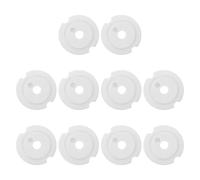 VOSAREA Kit de 8 Pièces de Noyaux de Broyeur en Céramique pour Moulin à Épices Blanc, Accessoires Faciles à Installer pour Moulin à Épices DIY Cuisine