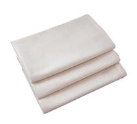 VOSAREA Lot de 3 Filtres en Tissu de Coton Naturel Réutilisables, Étamine Fine sans Peluches, Résistant à Haute Température, pour Filtrer Jus et Yaourt